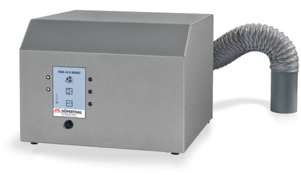 Düperthal biztonsági légszűrő berendezés ventilátorral ATEX minősítéssel