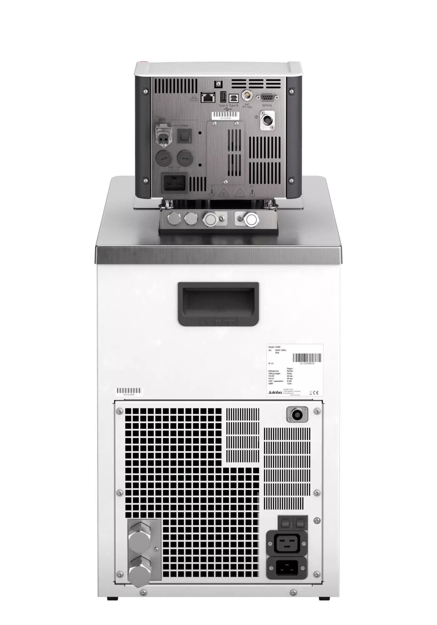 MAGIO MS-1200FW keringtető hűtő-fűtő termosztát természetes hűtőközeggel vízhűtéses változat