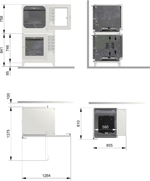 Kühner LT-X C inkubátor rázó hűtés opcióval
