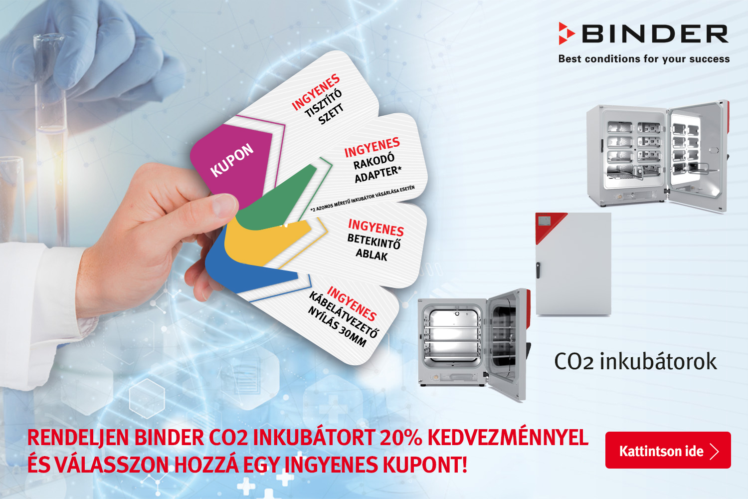 Binder CBS 260 CO₂ inkubátor