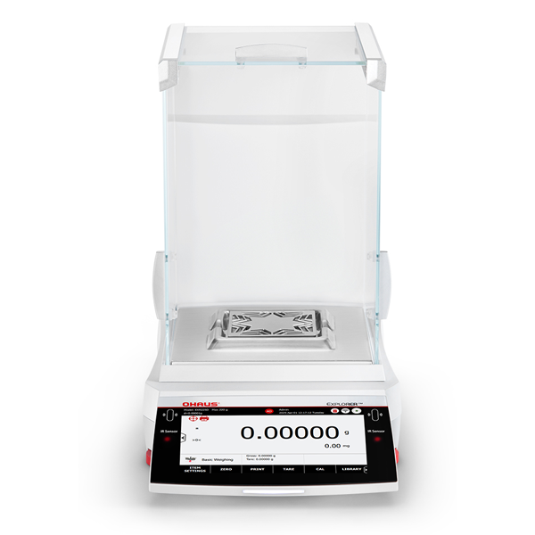 Ohaus EXR125DM félmikro mérleg