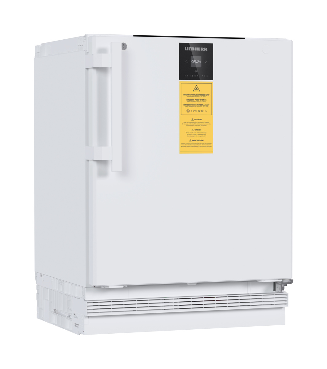 Liebherr SFUfg 1001 pult alá építhető robbanásbiztos laboratóriumi fagyasztó