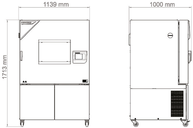 Binder MK 240 CO₂ környezetszimulációs tesztkamra