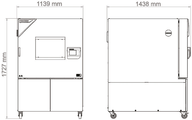 Binder MK 400 CO₂ környezetszimulációs tesztkamra