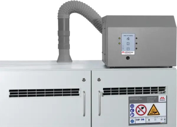 Düperthal biztonsági légszűrő berendezés ventilátorral savakhoz és lúgokhoz