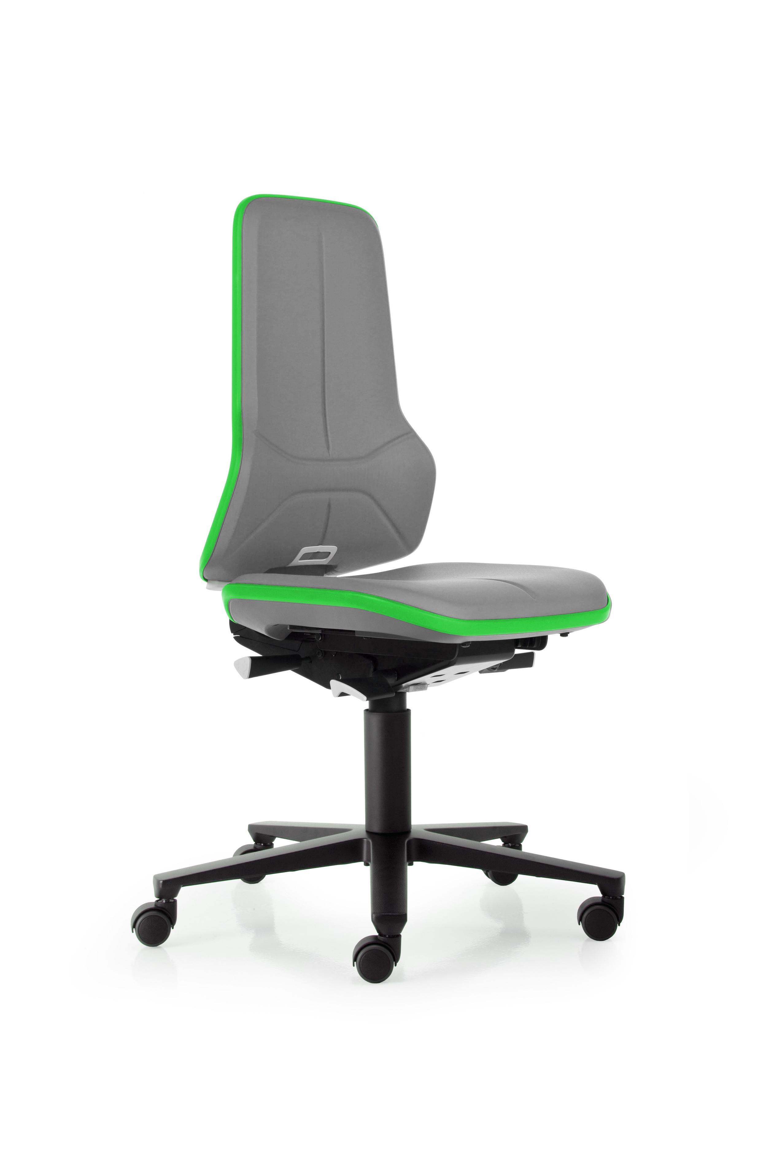 LABORATORY_NEON_2_9573_MAGIC-ARTIFICIAL-LEATHER_GREY_CASTORS_FLEXSTRIPE-GREEN_ALUMINIUM-BLACK_S1
