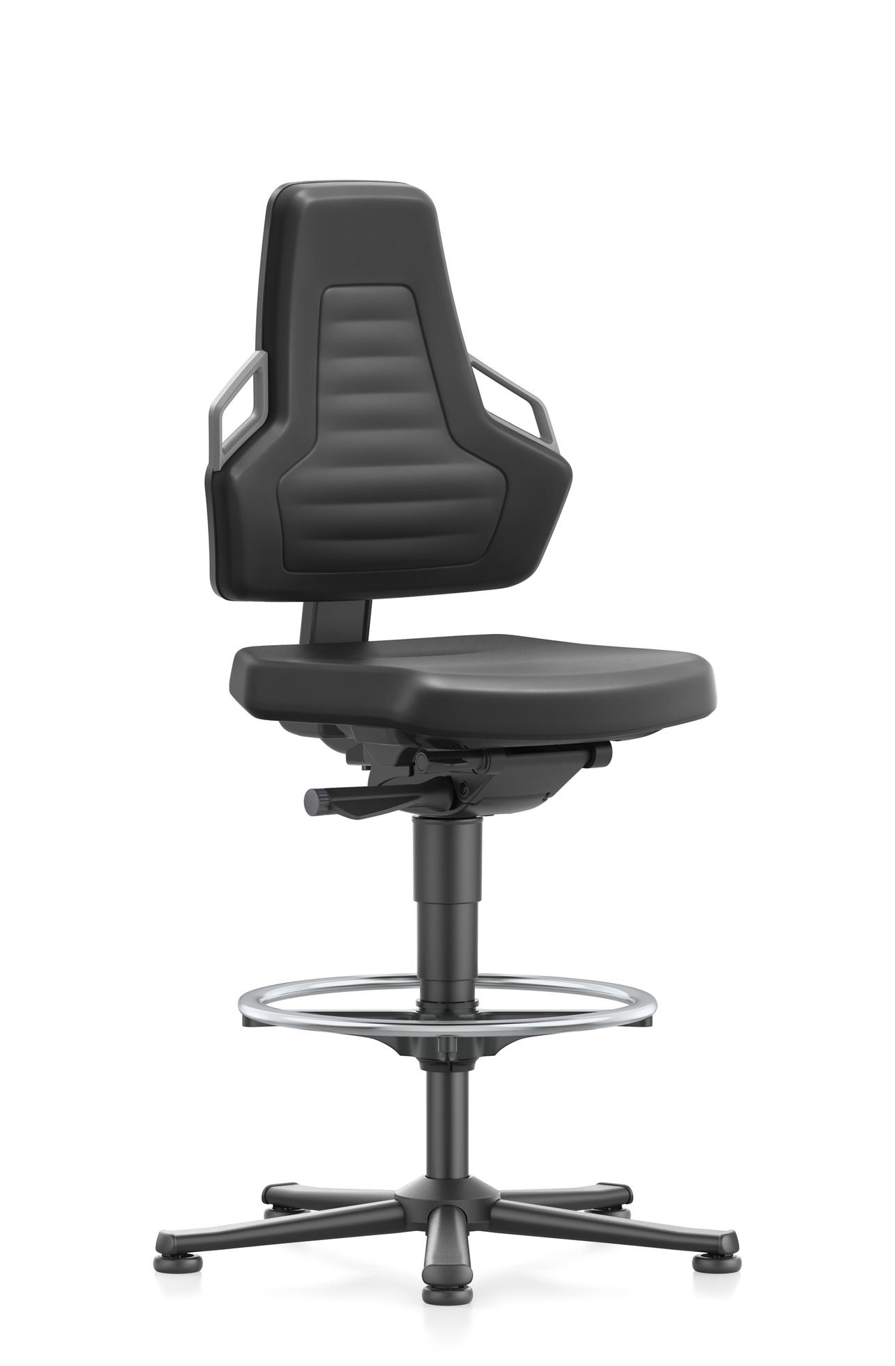 LABORATORY_NEXXIT_3_9031_INTEGRAL-FOAM_BLACK_GLIDES_COLOUR-HANDLES-GREY_STEEL_S1
