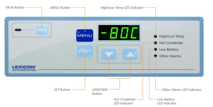 UUS-363A-1-5D-SS ESCO Lexicon® II ultramélyhűtő