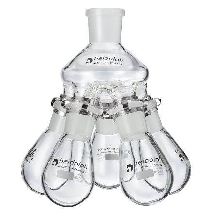 Heidolph Spider with 5 flasks (100 ml each) NS 29/32