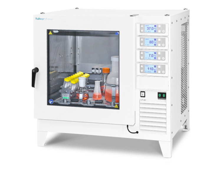 Kühner LT-X C incubator shaker with humidification option
