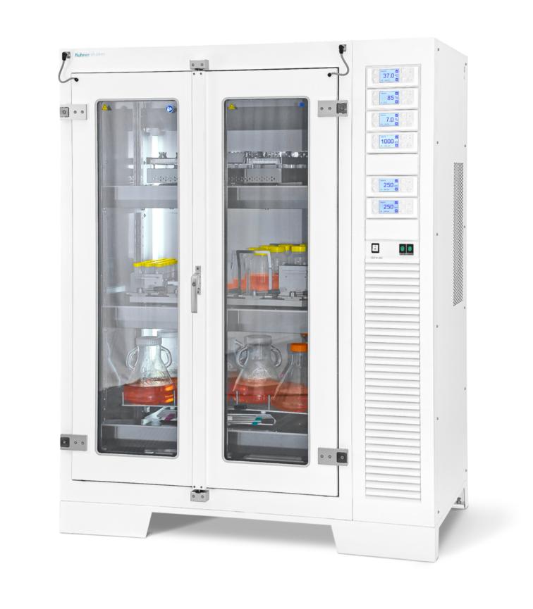 Kühner ISF4-XC incubator shaker with humidification control