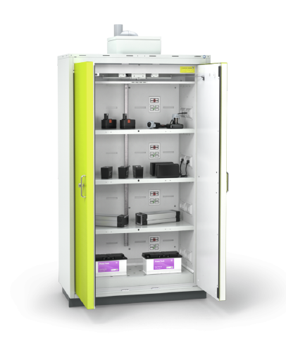 DÜPERTHAL TYPE 90 BATTERY station XL Storing and charging batteries