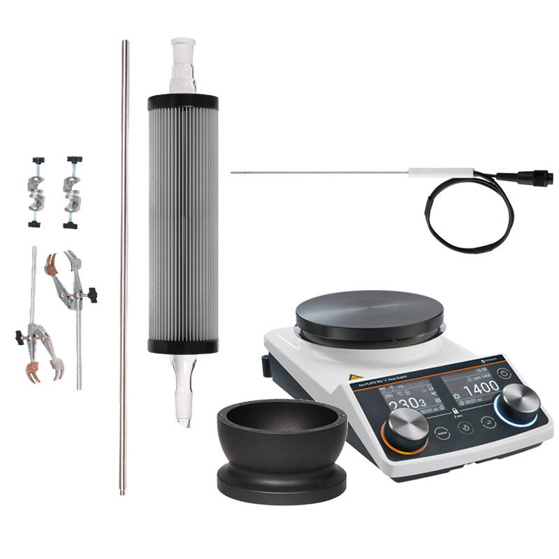 Heidolph Hei-PLATE Reflux Package Expert magnetic stirrer package