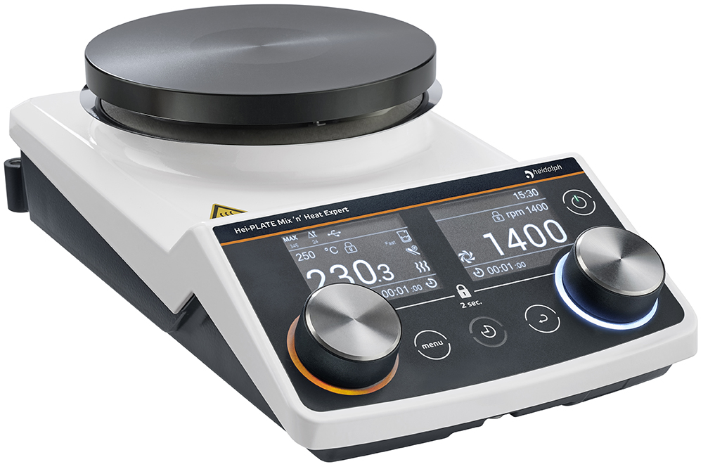 Hei-PLATE Mix'n'Heat Expert magnetic stirrer with heating