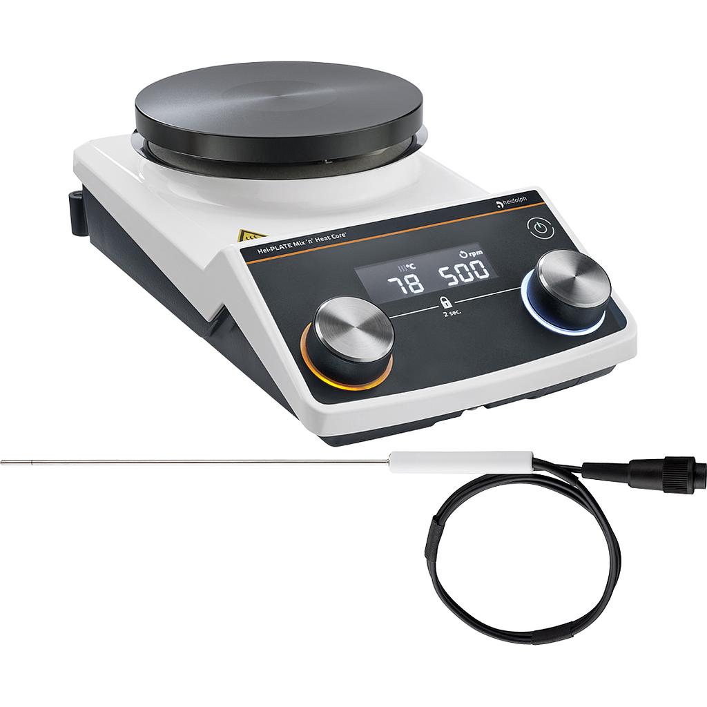 Heidolph Hei-PLATE Sensor Basic Package Core+ (135 mm) fűthető mágneses keverő csomag