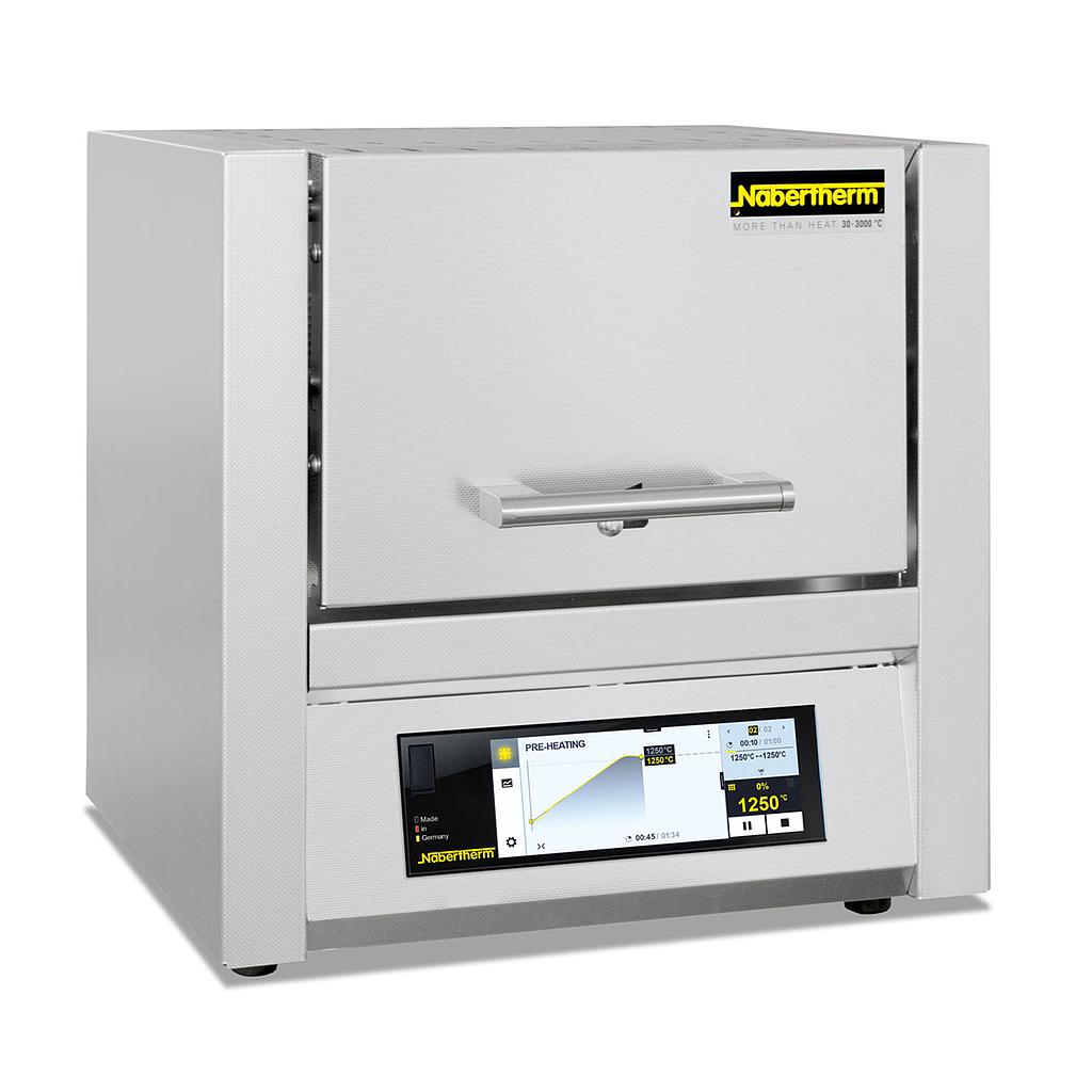 Nabertherm LT 15/13/C550 izzítókemence téglaszigeteléssel