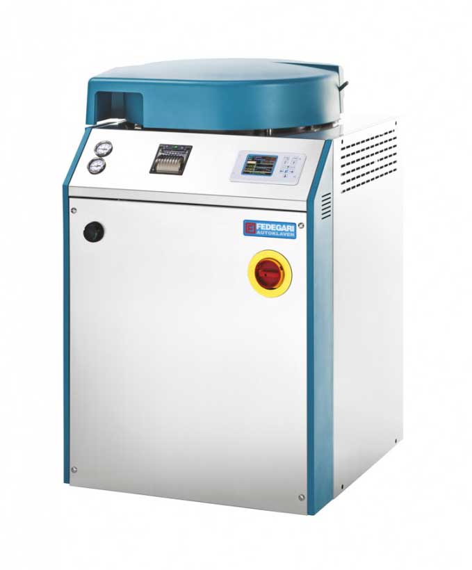 Fedegari FVG2 vertical lab sterilizer