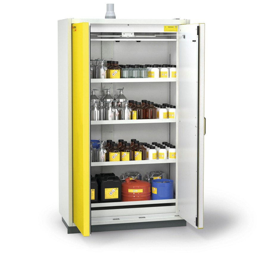 DÜPERTHAL Type 90 Classic Standard XL safety storage cabinet with one-hand door handle