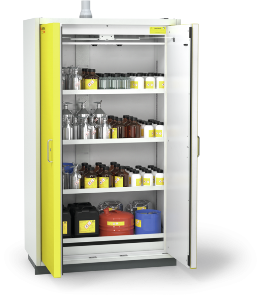 DÜPERTHAL Type 90 Classic Standard XL safety storage cabinet with classical door handle