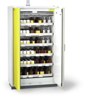 DÜPERTHAL Type 90 Classic PRO XL safety storage cabinet with one-hand door handle &amp; 6 pull-out shelves
