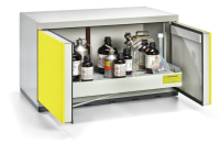 DÜPERTHAL UTS ergo line L pult alatti biztonsági tárolószekrény klasszikus ajtónyitással