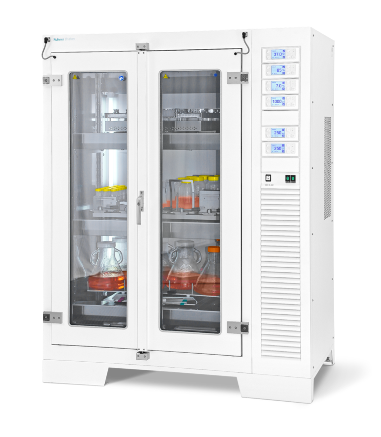 Kühner ISF4-X incubator shaker with de- and humidification control