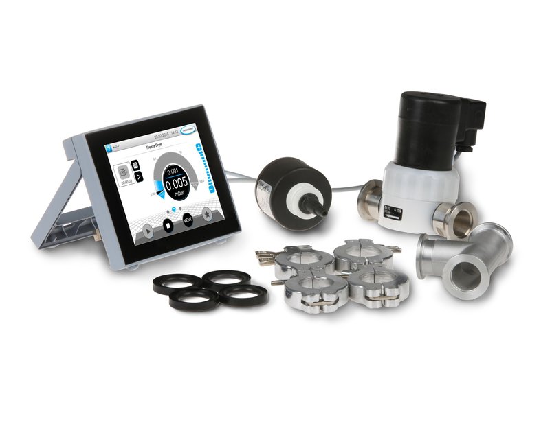 Vacuubrand VACUU·SELECT + VSP 3000, KF DN 25 Package fine vacuum control