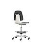 LABSIT_4_9125_INTEGRAL-FOAM_BLACK_STOP-AND-GO-CASTORS_SEAT-SHELL-WHITE_ALUMINIUM-POLISHED_R1