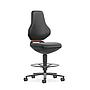 LABORATORY_TEXON_4_9175_MAGIC-ARTIFICIAL-LEATHER_BLACK_STOP&GO_CASTORS_ALUMINIUM-ANTHRACITE_S1