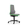 LABORATORY_NEON_2_9573_MAGIC-ARTIFICIAL-LEATHER_GREY_CASTORS_FLEXSTRIPE-GREEN_ALUMINIUM-BLACK_S1